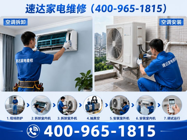 白城速达家电维修展示图